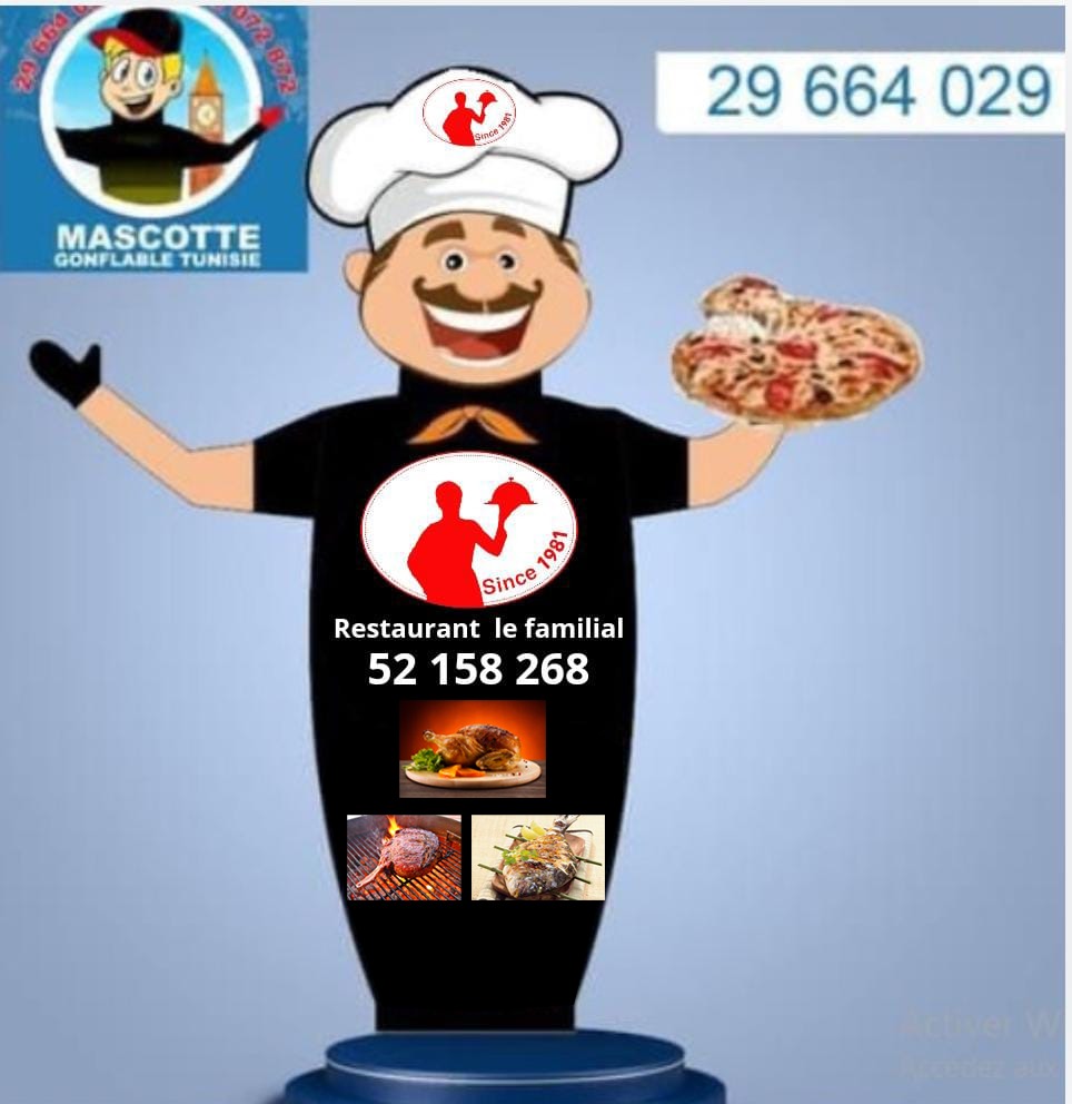 mascotte-gonflable : Restaurants