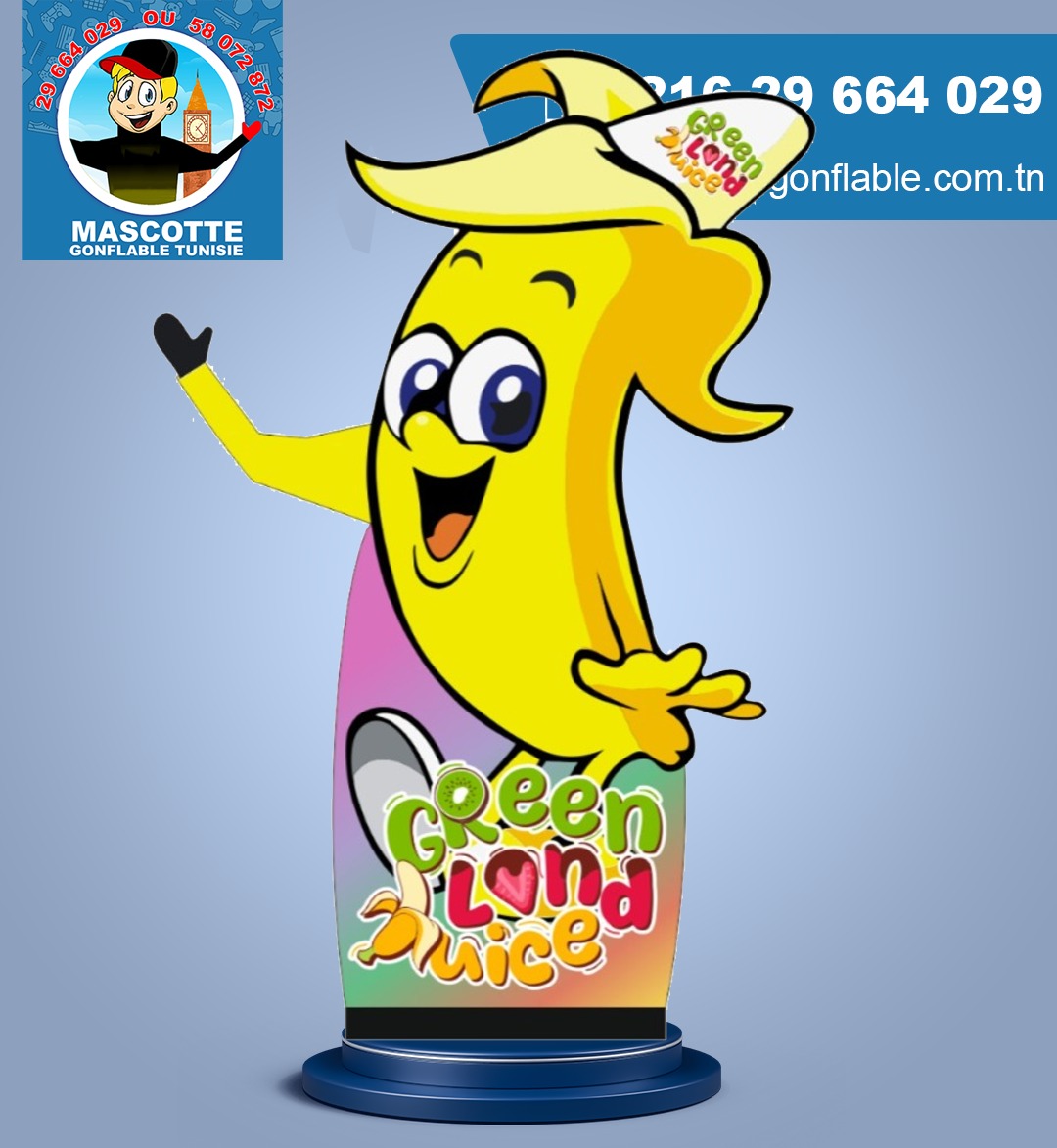 MascotteGonflable : Banana